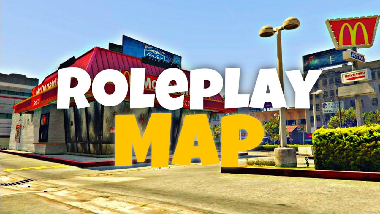 How to make roleplay map on console (MCDONALDS)