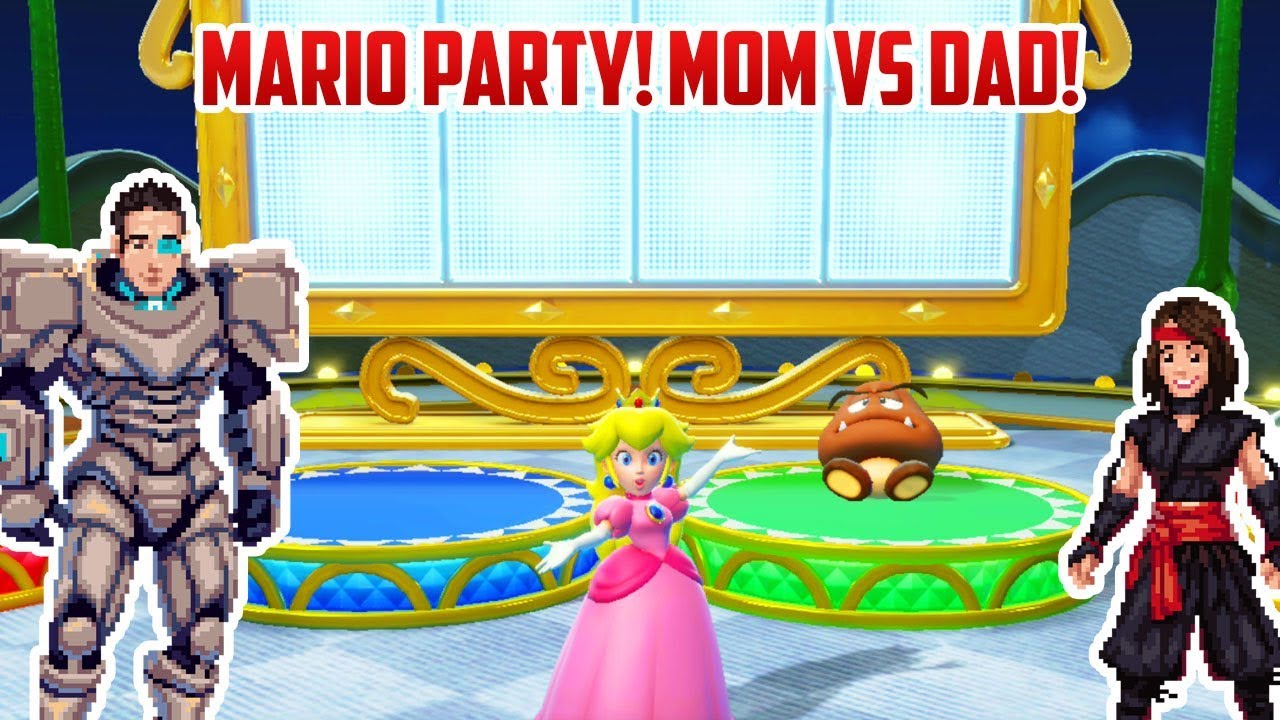 MARIO PARTY! Mom Vs Dad | Nintendo Switch