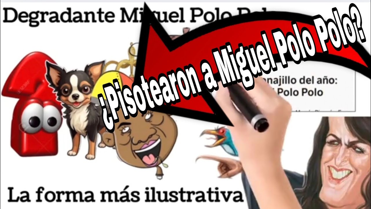 ¿Pisotearon a miguel polo polo? 