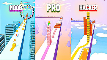 NOOB vs PRO vs HACKER - Cube Surfer!