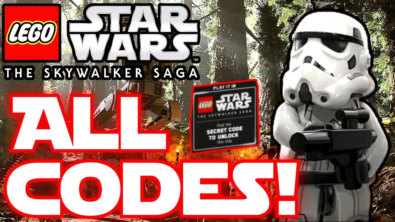 Alle codes Lego Star Wars The Skywalker Saga! Lego Star Wars The