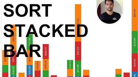 SORT STACKED BAR- TABLEAU
