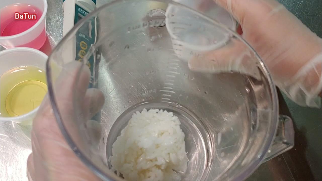 Testing sushi rice pH, ဆူချီ ထမင်း pH တိုင်းခြင်း YouTube