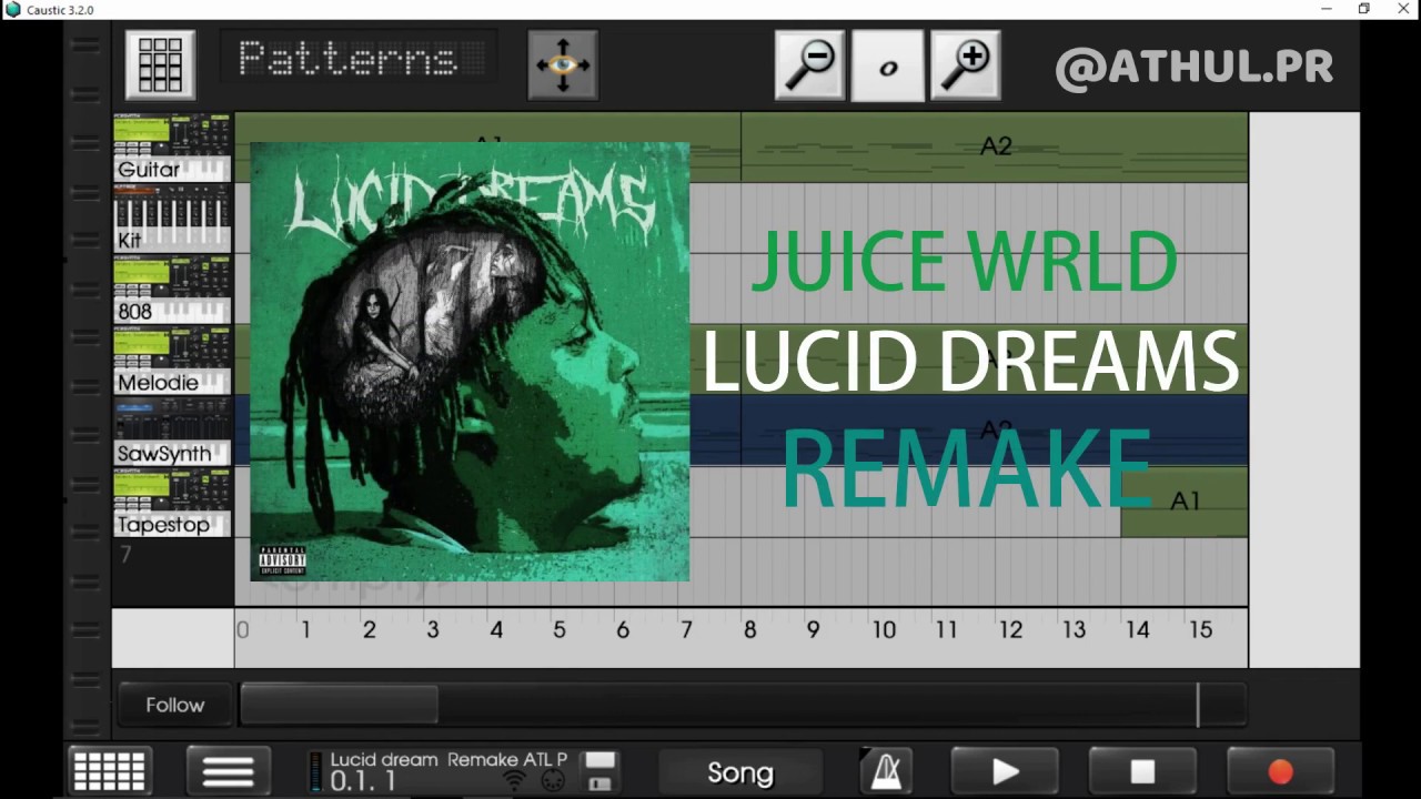 Juice WRLD - Lucid Dreams REMAKE (CAUSTIC 3) with project file.
