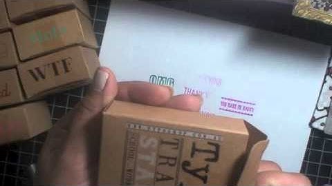 Stampies from Cottonon