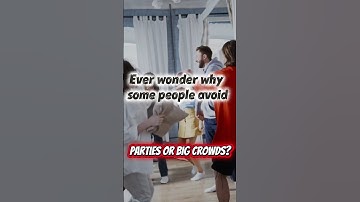 Why Introverts Avoid Parties? #shorts #psychologyfacts