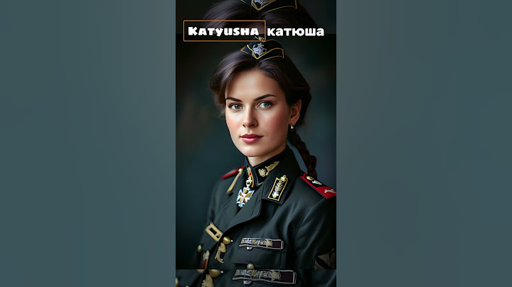 Ruská lidová píseň "Kaťuša" (1938) #armyofficers