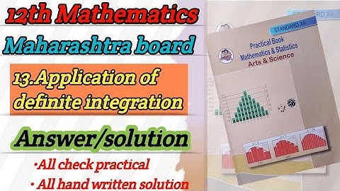 13.Application of definite integration।। Application of definite integration || Math practical