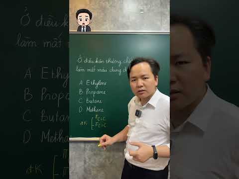 Video Lấy gốc lý thuyết về chất làm mất màu dung dịch Br2 #hoahoc #hoa11 #minhmyelin #xuhuong - youtube