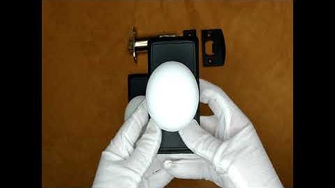 Emtek Solid Brass Ivory Madison Door Knob Set With Rectangular Rosette (Several Finish Options)