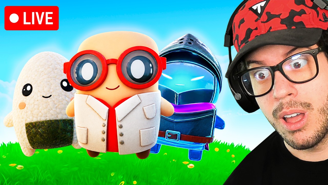 🔴 LIVE! - NEW *BIG* SPRITE UPDATE in FORTNITE!
