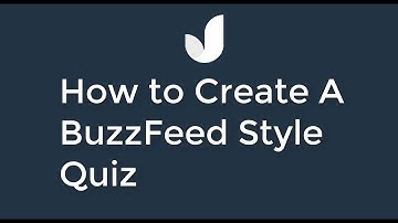 How to Create A BuzzFeed style Quiz with Video