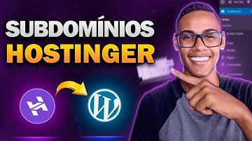 Como Criar SUBDOMÍNIO e Instalar WORDPRESS na Hostinger [ Fácil e Rápido]