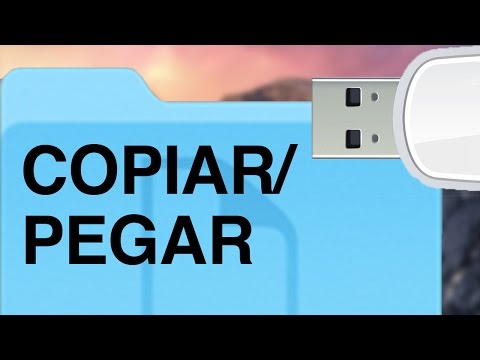 Como Copiar y Pegar archivos en Memoria USB en Mac