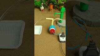 Mini Hand Pump Project Water With Supply Motor Drinks Camel Duck For Farm