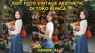 How to Edit Vintage Photos by Toko Bunga Gemini AI || Edit Vintage Photos by Gemini AI #geminiai ... screenshot 4