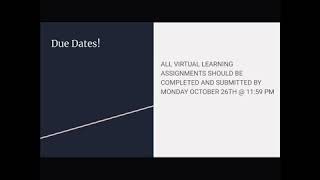 Virtual Learning Wrap Up