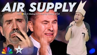 Golden Buzzer 2024 | Air Supply Song Strange Participant This Super Amazing Voice Very Extraordinary