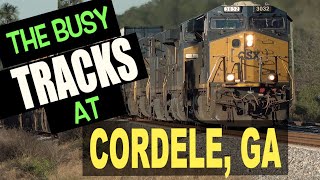 The Busy Tracks At Cordele, Georgia