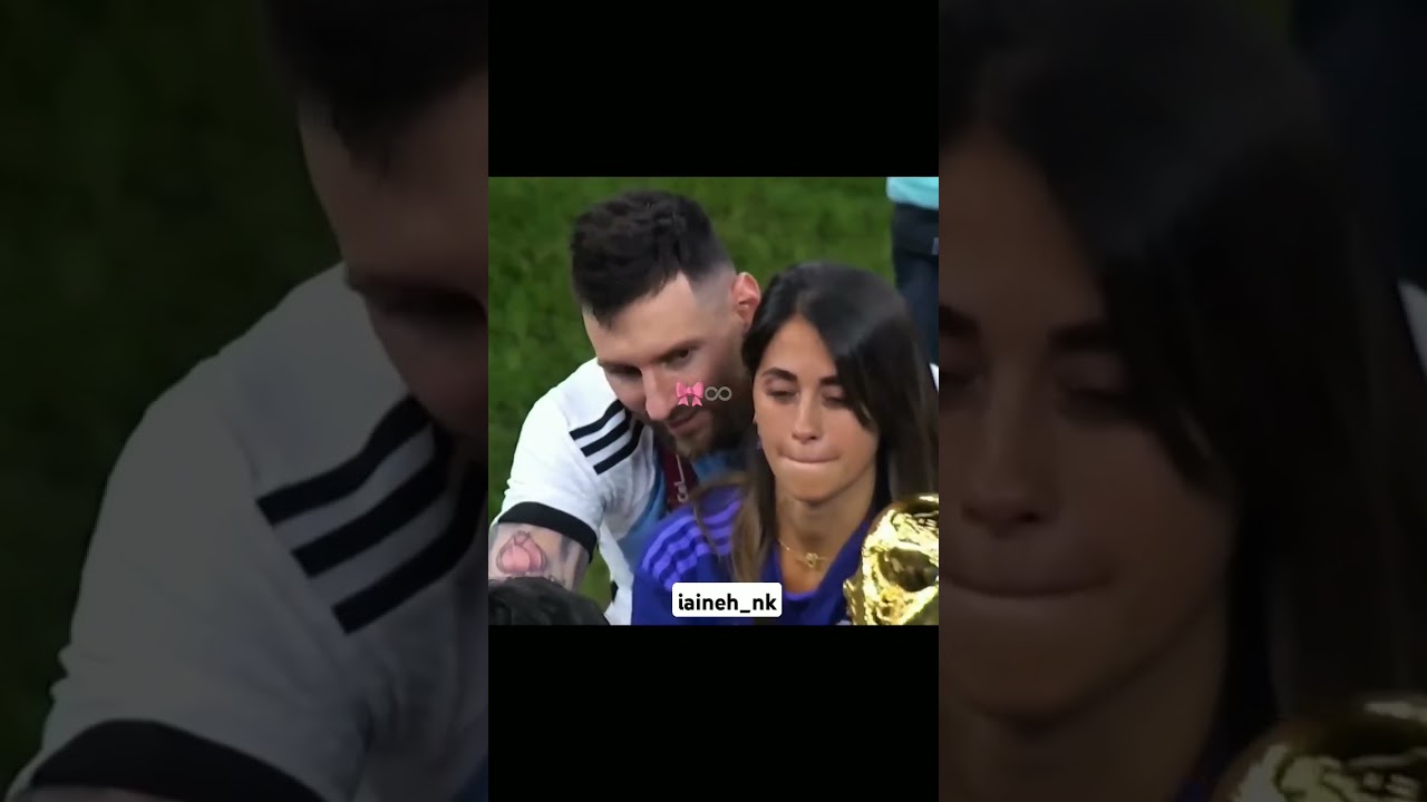 Will you leave me after you get famous?  Messi 🇦🇷Antonela Roccuzzo 🥺❤✨ 
