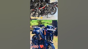 Pulsar N160 Vs Apache Rtr 180 2v Video #competition