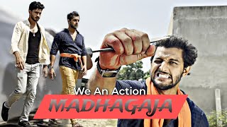 Madhagaja Best Action Scene | We An Action | FaRukh