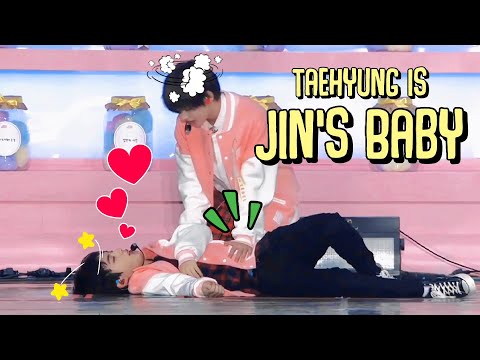 Taehyung is Jin's Baby - Taejin Moments