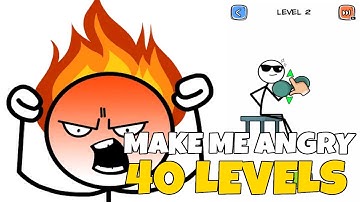 Make Me Angry: can you ? Level 1-40 Walkthrough | WEEGOON