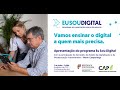 Apresentação do programa EU SOU DIGITAL