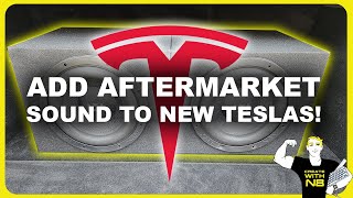 Add Aftermarket Subs and Amp to NEW (2021+) Tesla S / X / Y - DIY