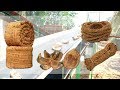 coir rope making factory | coir rope making machine | machines  coconut husk to coir rope