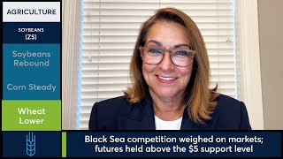 Soybeans, Corn and Wheat futures mixed amid biofuel waivers. 8/22/25