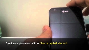 UNLOCK SAMSUNG FOCUS FLASH i677 - How to Unlock At&t Samsung Focus Flash SGH-i677 by Unlock Code Pin