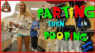FARTING then POOPING on FLOORS!!! 💩🤣 (Funny Wet Fart Prank #8)
