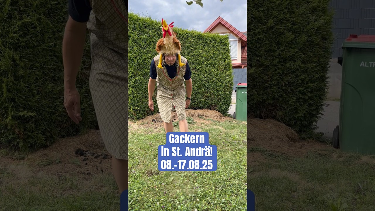 Gackern in St. Andr&auml;! Schaut vorbei! #lavanttal #k&auml;rnten #schlager #volksmusik #volksfest