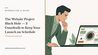 The Website Project Black Hole: 3 Guardrails to Keep Your Launch on Schedule
