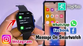 hryfine watch me whatsapp kaise chalaye|hryfine app se watch kaise connect kare screenshot 5
