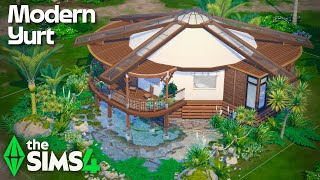 🛖 Sims 4 Modern Yurt | Adventure Awaits Starter