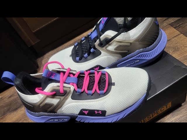 【UA x Project Rock】Project Rock 5 Girl Dad Training Shoes UNBOXING!!! Under Armor Project Rock 5 Girl Dad!!!! - YouTube