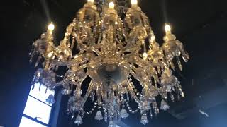 Antoinnete Smoke 18 Light Chandelier Collection