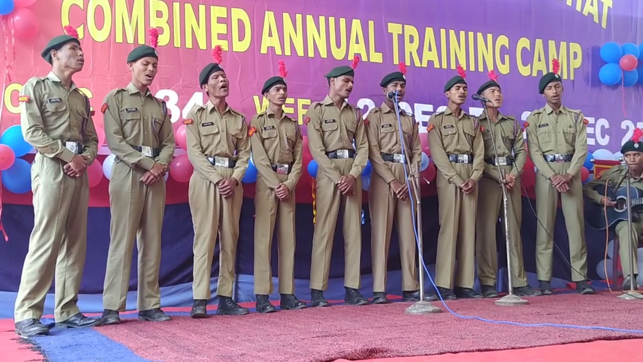 NCC Training program in Don Bosco College Golaghat 