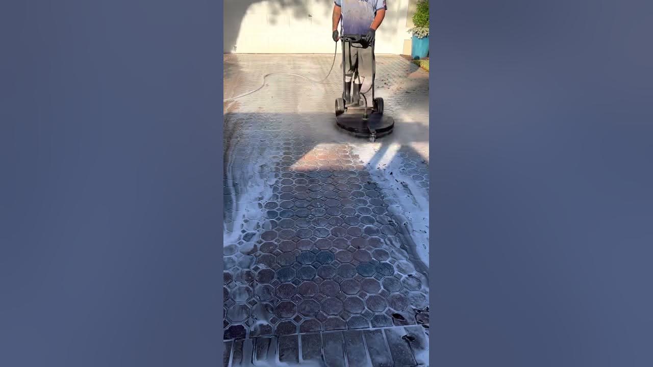Driveway Pressure Washing in Valencia Isles in Boynton Beach Florida