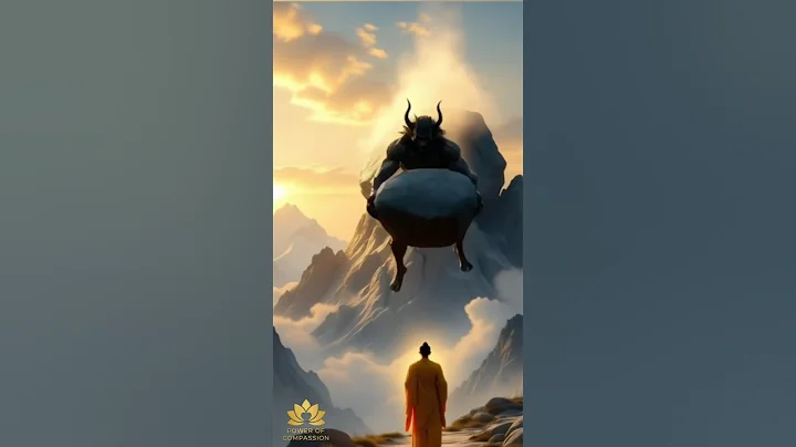 The Stone can't reach near the buddha. | Buddhist Story of Compassion #Buddha #BuddhistStory