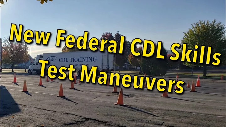 New Federal CDL Skills Test Maneuver and what to expect! Basic Instructions.
