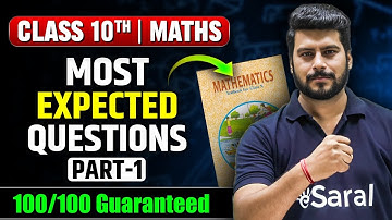 Class 10 Maths Most Important Questions 2025🔥| Score 100/100 in maths ✅💪🏼