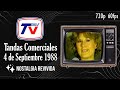 Tandas Comerciales TVN 4 De Septiembre 1988