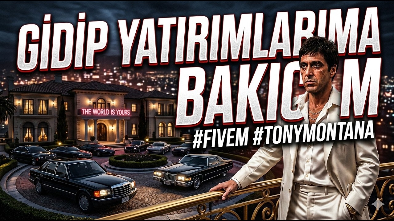 Gidip Yatırımlarıma Bakıcam  #fivem  #tonymontana