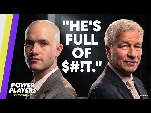 Coinbase CEO responds to Jamie Dimon: "My door is open"
