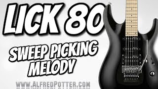 Lick #80 - Sweep Picking Melody