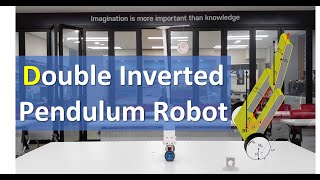 Double Inverted Pendulum Self balancing Robot(LQR  control)